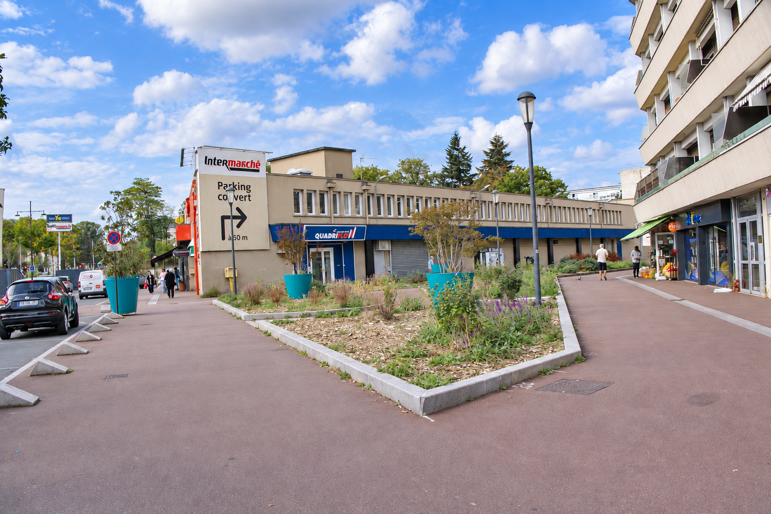 Entrée du centre QuadriFlow — 438 Avenue de la Division Leclerc, Châtenay-Malabry