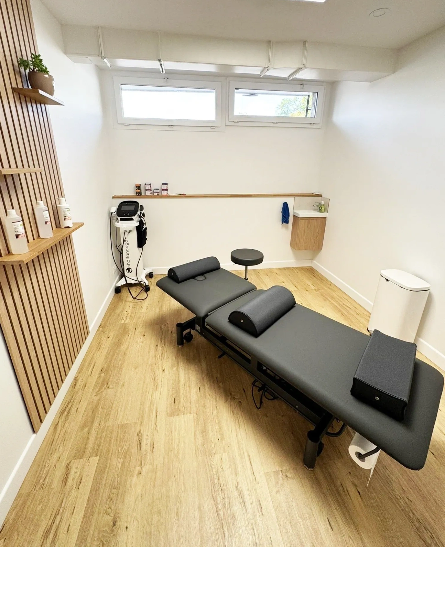 Box de soins QuadriFlow — espace individuel